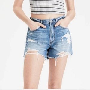 American Eagle Jean Shorts size 6 90s Boyfriend Short